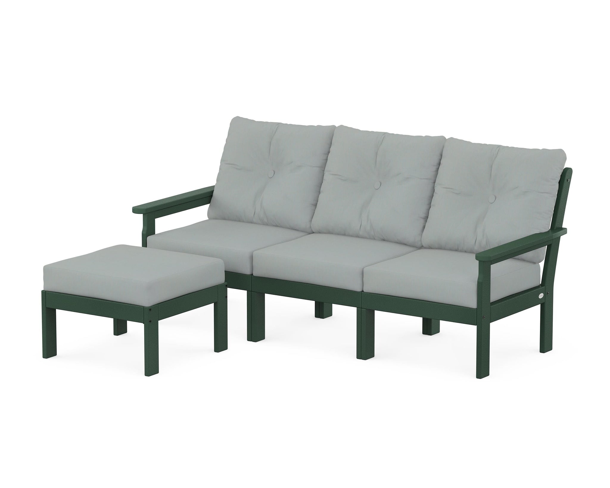 Vineyard 4-Piece Sectional with Ottoman