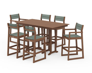 EDGE Sling 7-Piece Farmhouse Bar Set