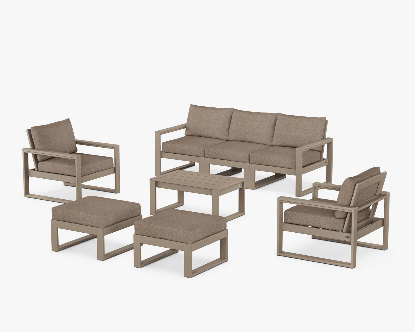 EDGE Sectional 8-Piece Lounge Sofa Set