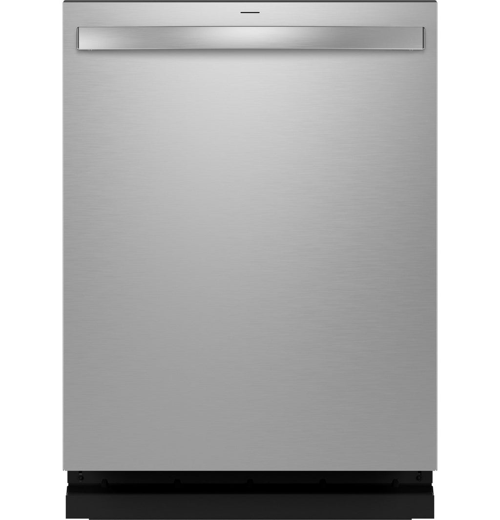 GE Profile™ ENERGY STAR® Fingerprint Resistant Top Control Stainless Interior Dishwasher with Microban™ Antimicrobial Technology