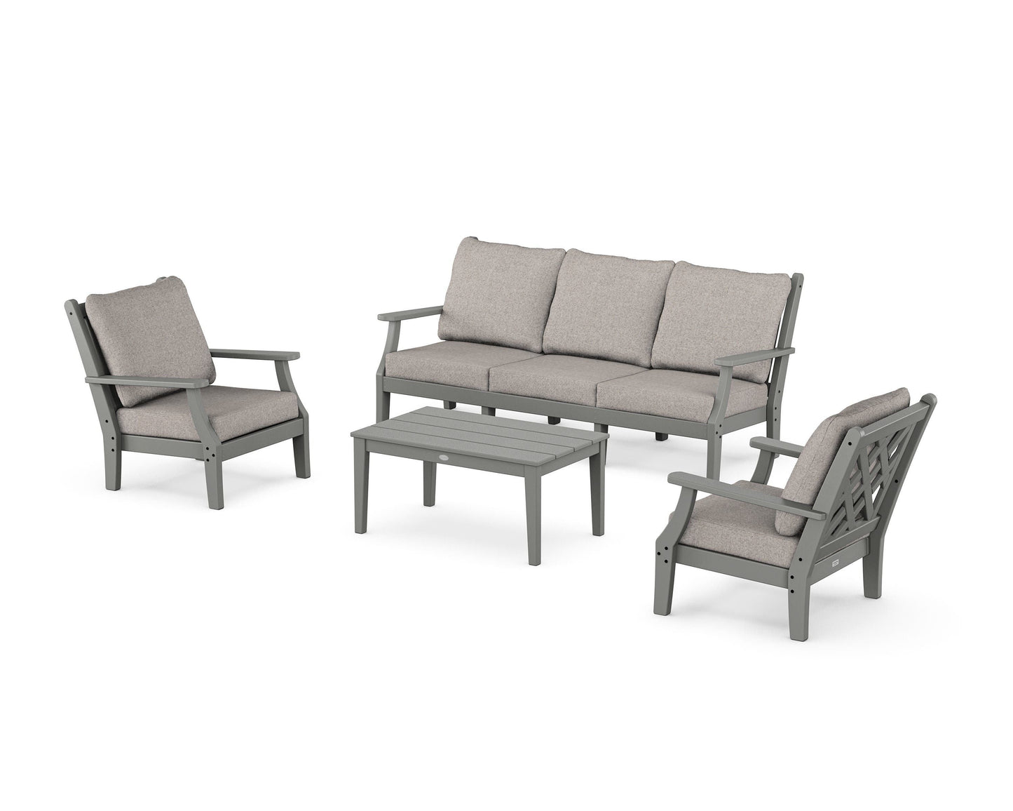 Wovendale 4-Piece Deep Seating Set with Sofa