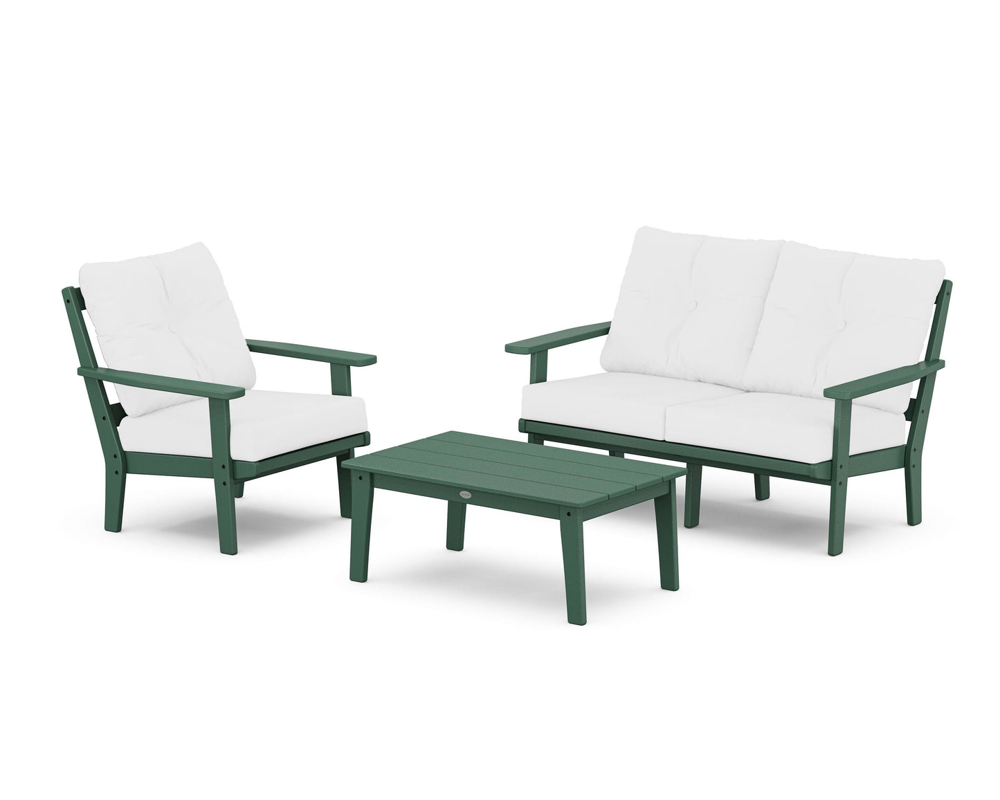 Prairie 3-Piece Deep Seating Set with Loveseat