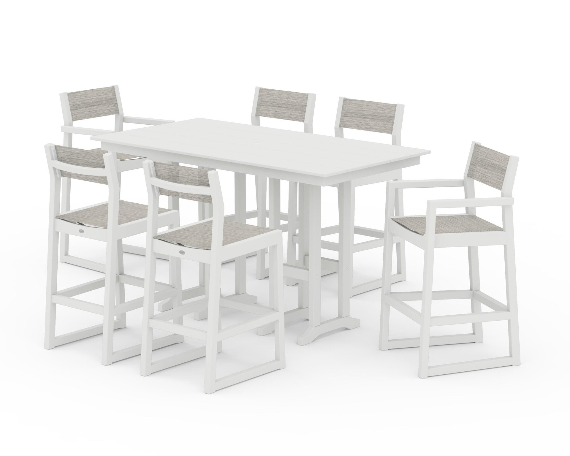 EDGE Sling 7-Piece Farmhouse Bar Set