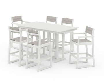 EDGE Sling 7-Piece Farmhouse Bar Set