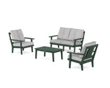 Prairie 4-Piece Deep Seating Set with Loveseat