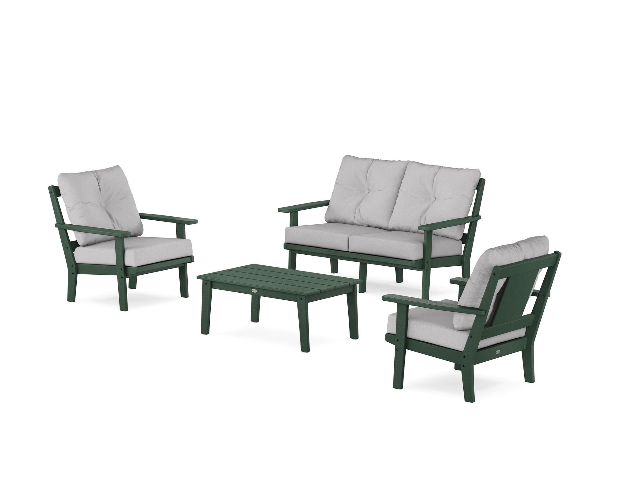 Prairie 4-Piece Deep Seating Set with Loveseat