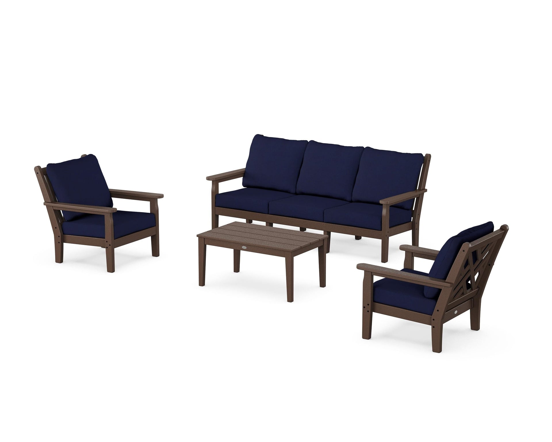 Chippendale 4-Piece Deep Seating Set with Sofa