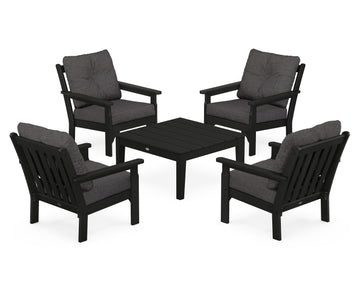 Vineyard 5-Piece Deep Seating Conversation Set
