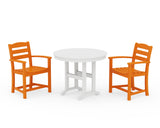 La Casa Café 3-Piece Round Dining Set