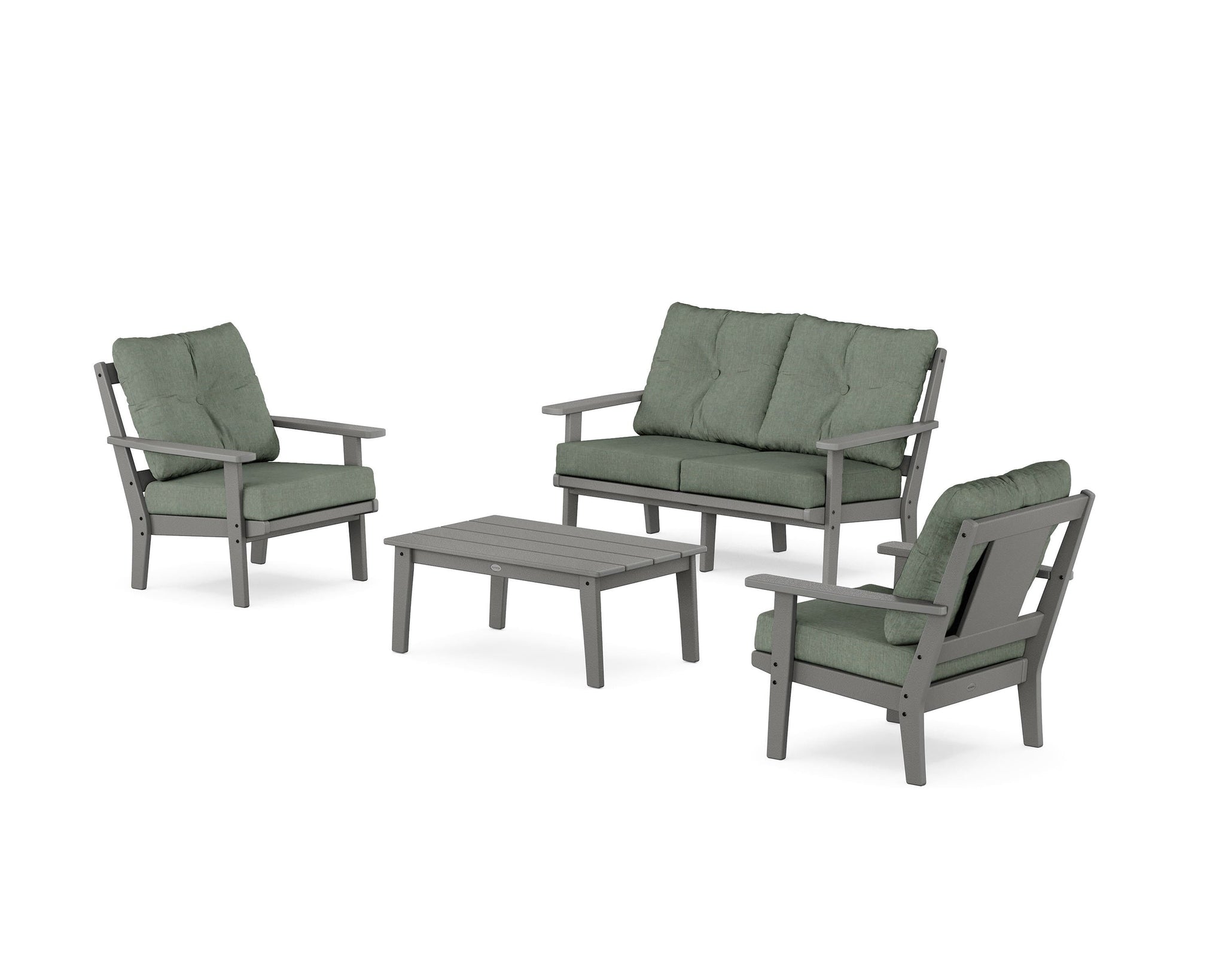 Prairie 4-Piece Deep Seating Set with Loveseat