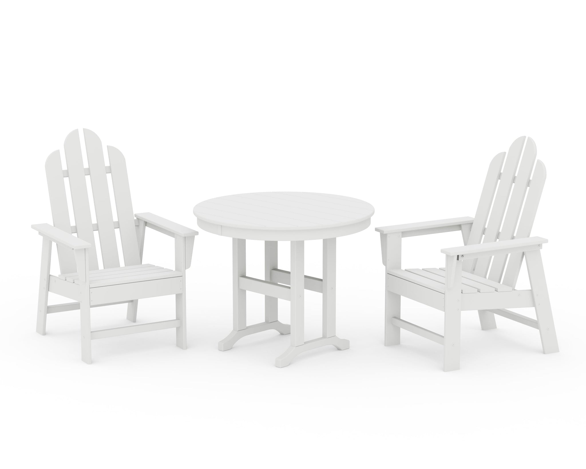 Long Island 3-Piece Round Dining Set
