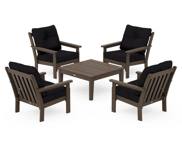 Vineyard 5-Piece Deep Seating Conversation Set