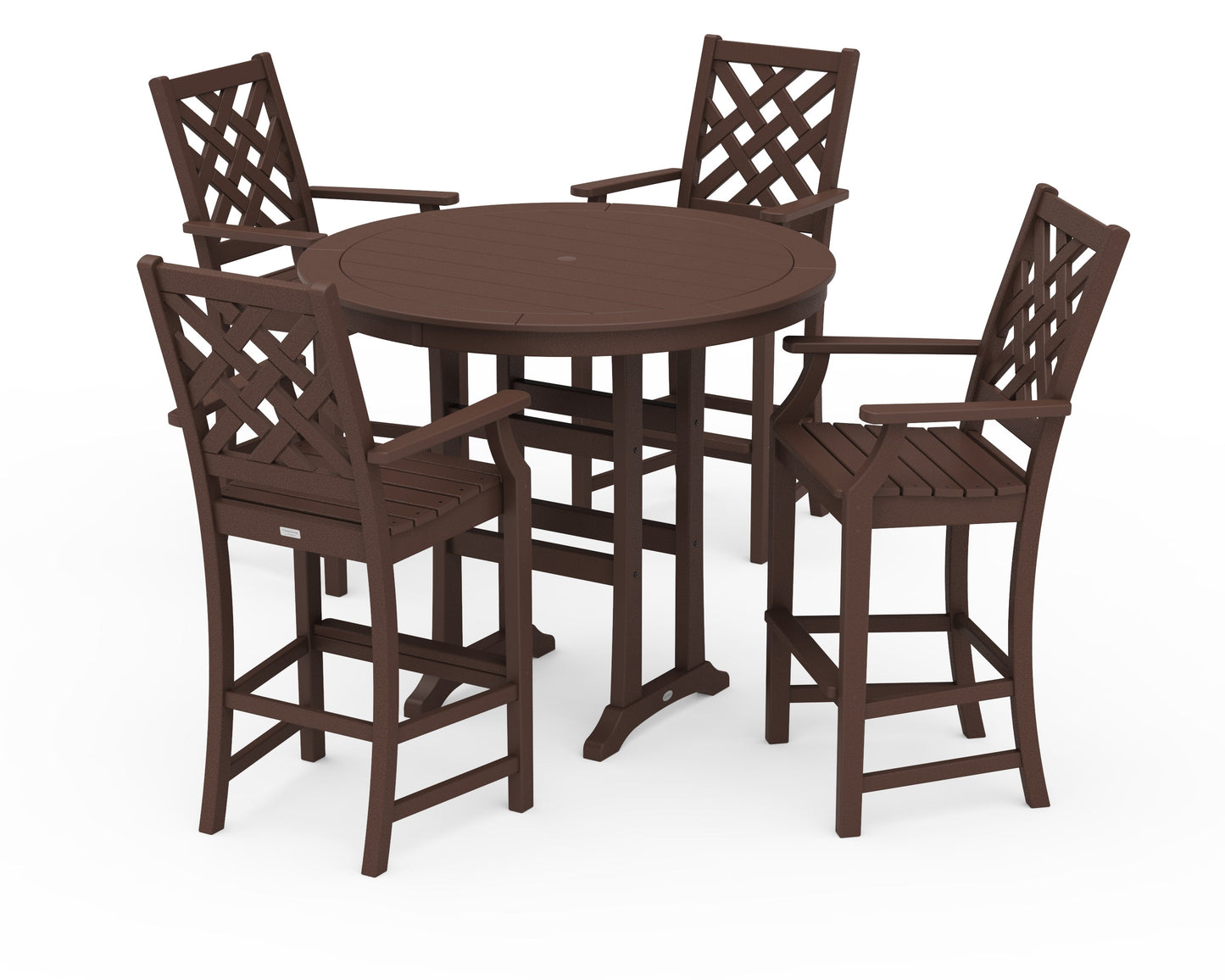 Wovendale 5-Piece Round Bar Set