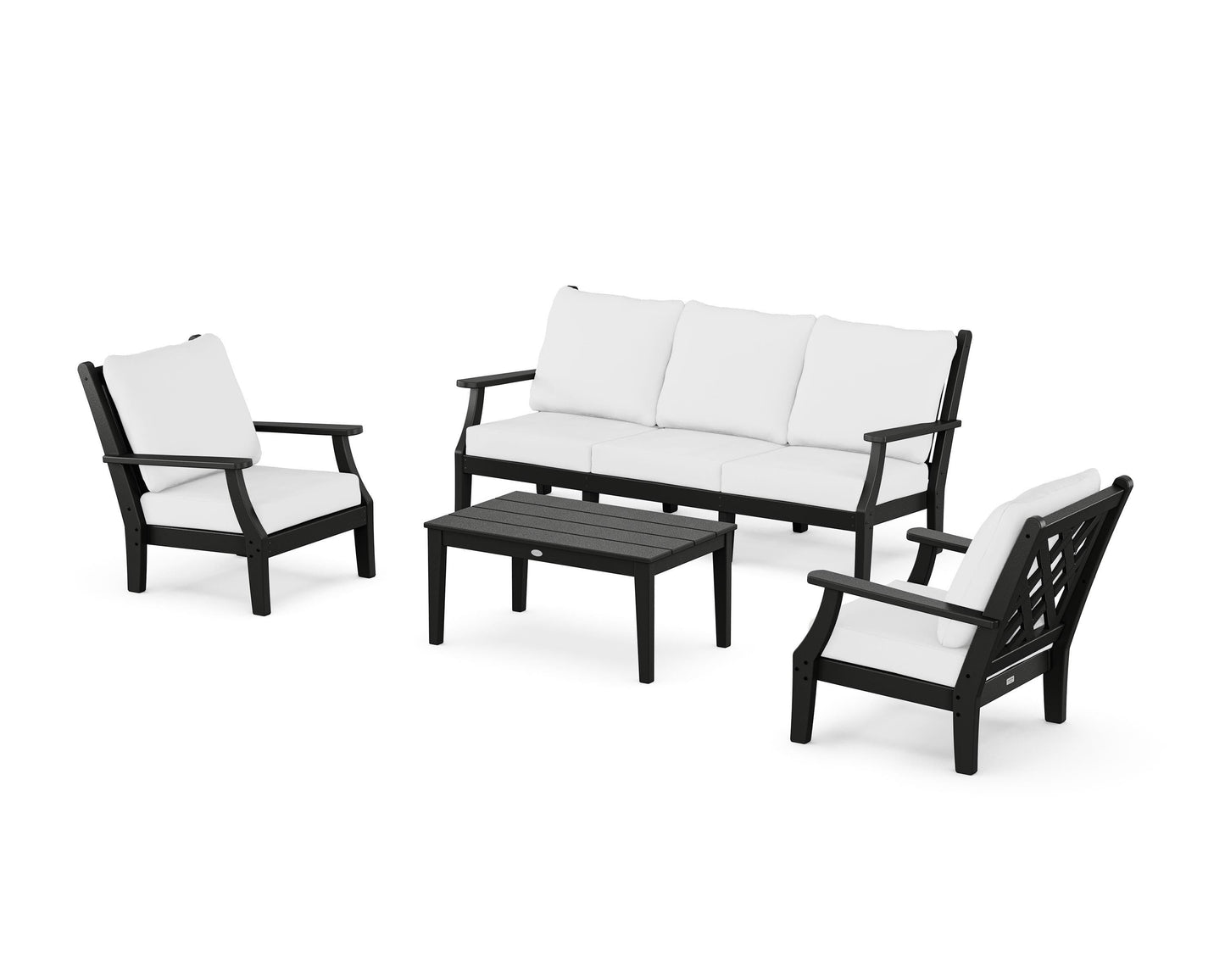 Wovendale 4-Piece Deep Seating Set with Sofa