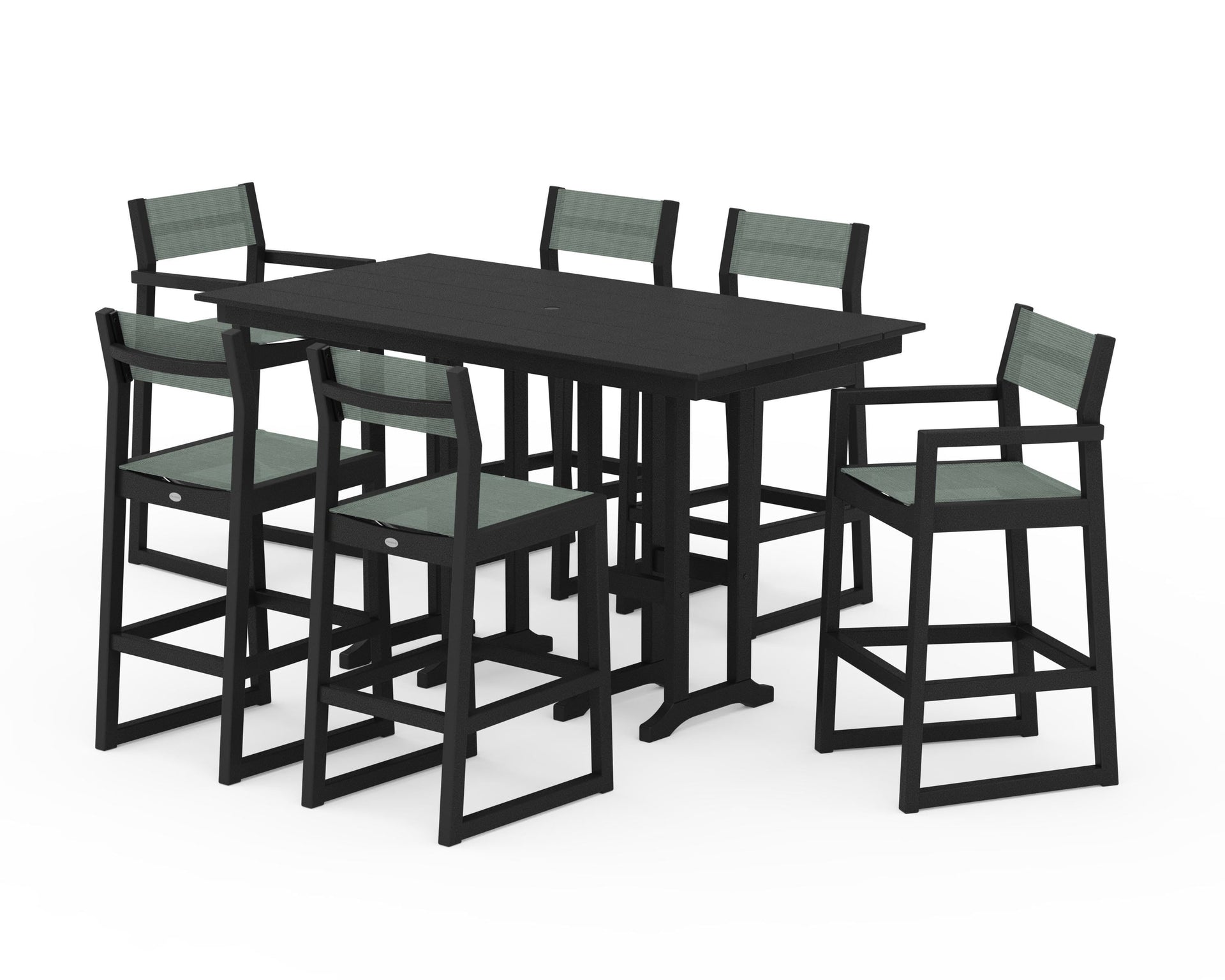 EDGE Sling 7-Piece Farmhouse Bar Set