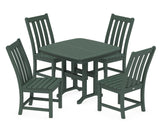 Vineyard 5-Piece Side Chair Dining Set