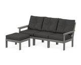 Vineyard 4-Piece Sectional with Ottoman