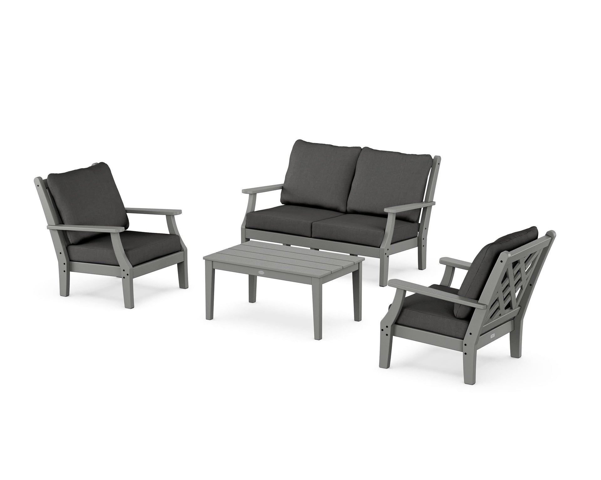 Wovendale 4-Piece Deep Seating Set with Loveseat