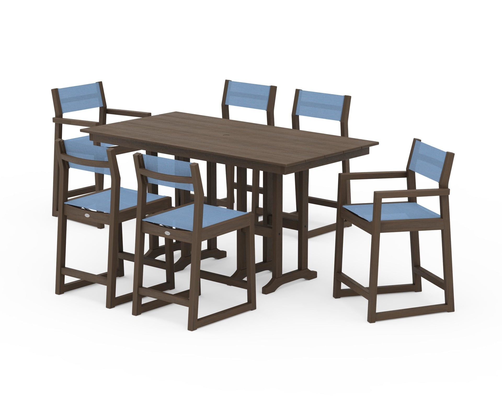 EDGE Sling 7-Piece Farmhouse Counter Set