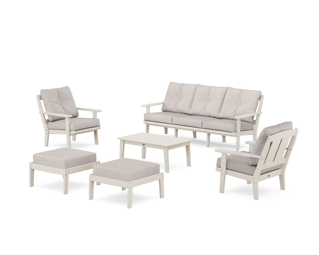 Mission 6-Piece Lounge Sofa Set
