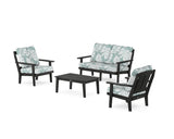 Mission 4-Piece Deep Seating Set with Loveseat