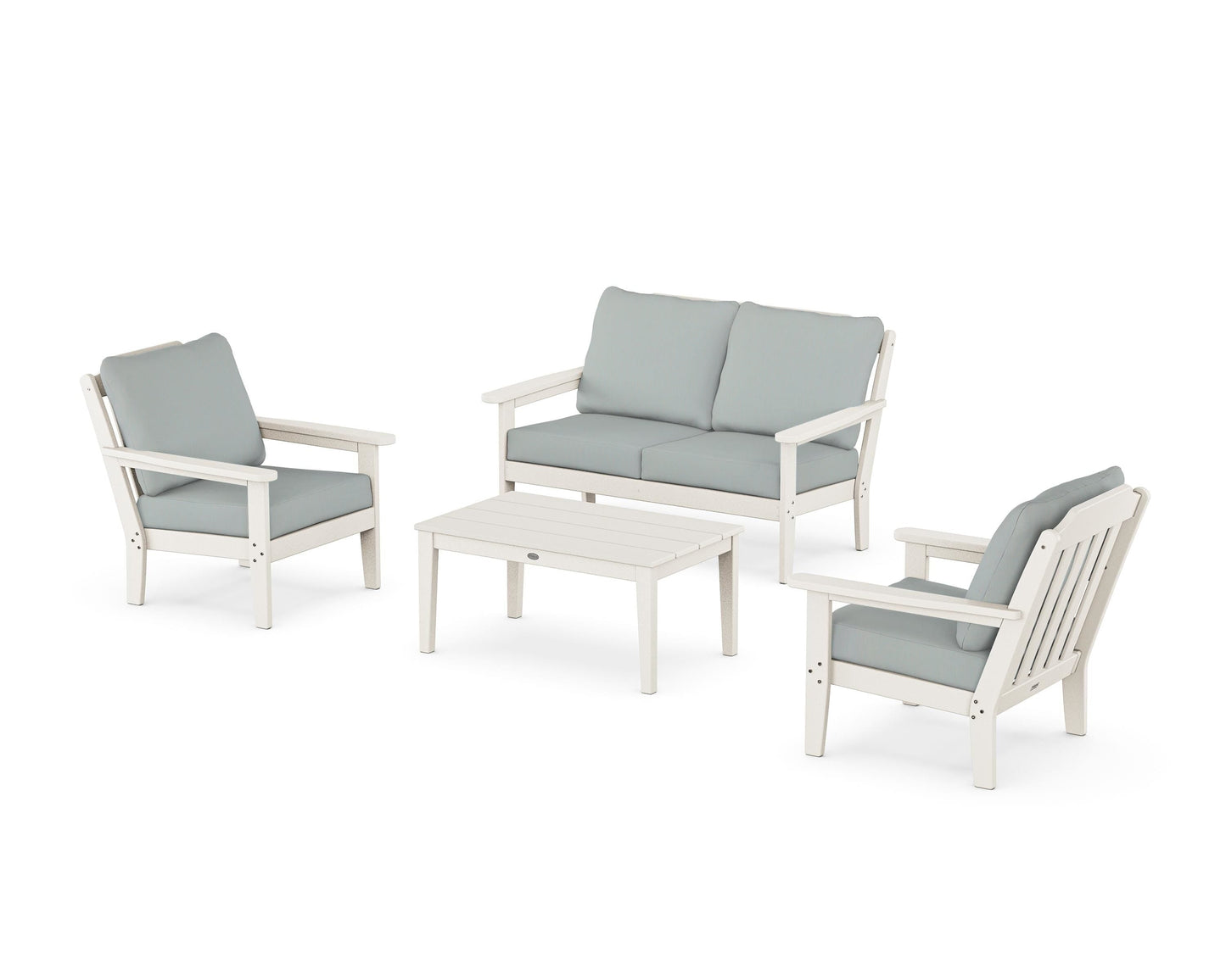 Cottage 4-Piece Deep Seating Set with Loveseat