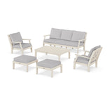Chinoiserie 6-Piece Lounge Sofa Set