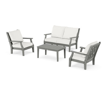 Wovendale 4-Piece Deep Seating Set with Loveseat
