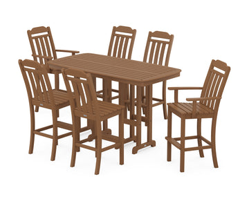 Cottage 7-Piece Bar Set