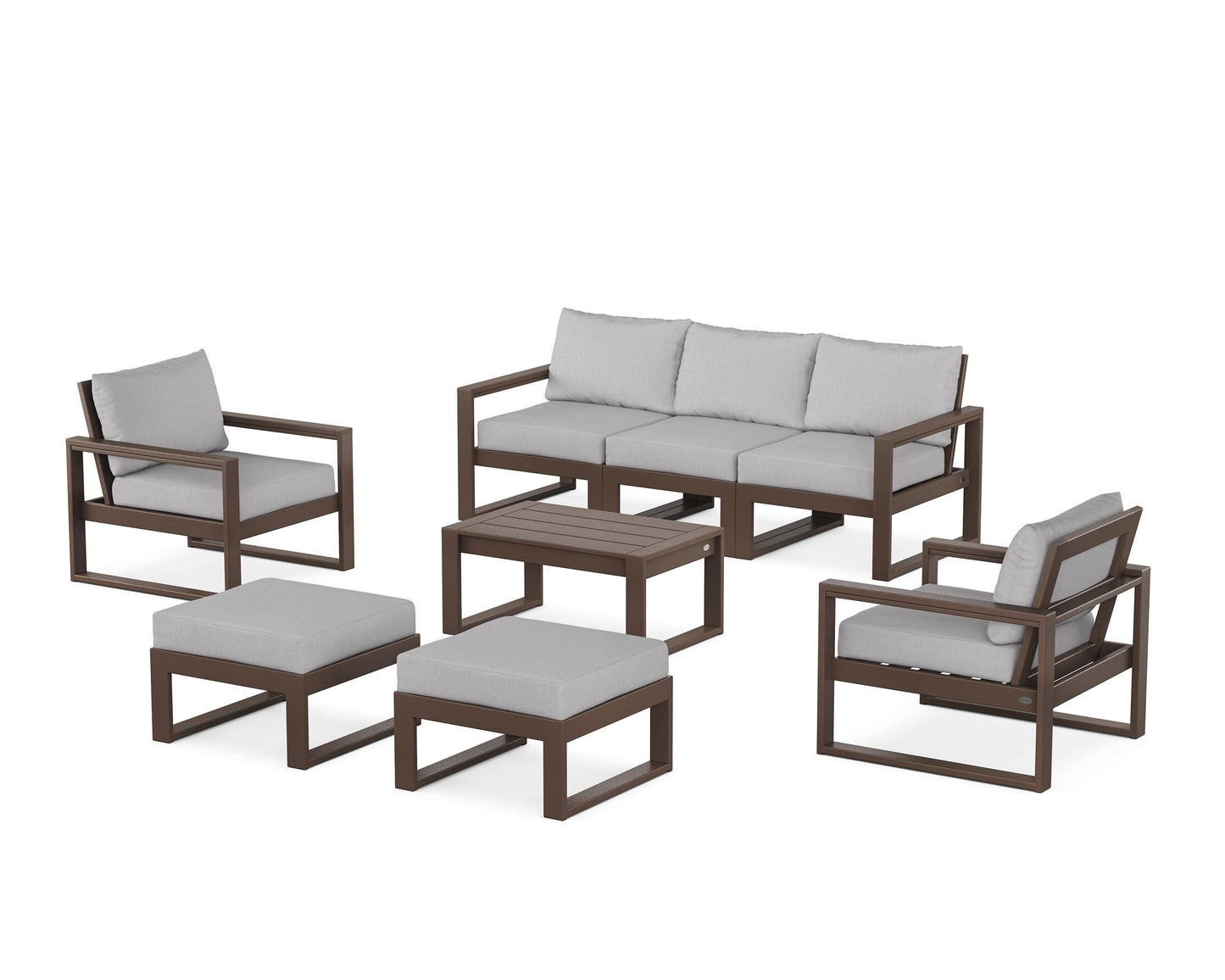 EDGE Sectional 8-Piece Lounge Sofa Set