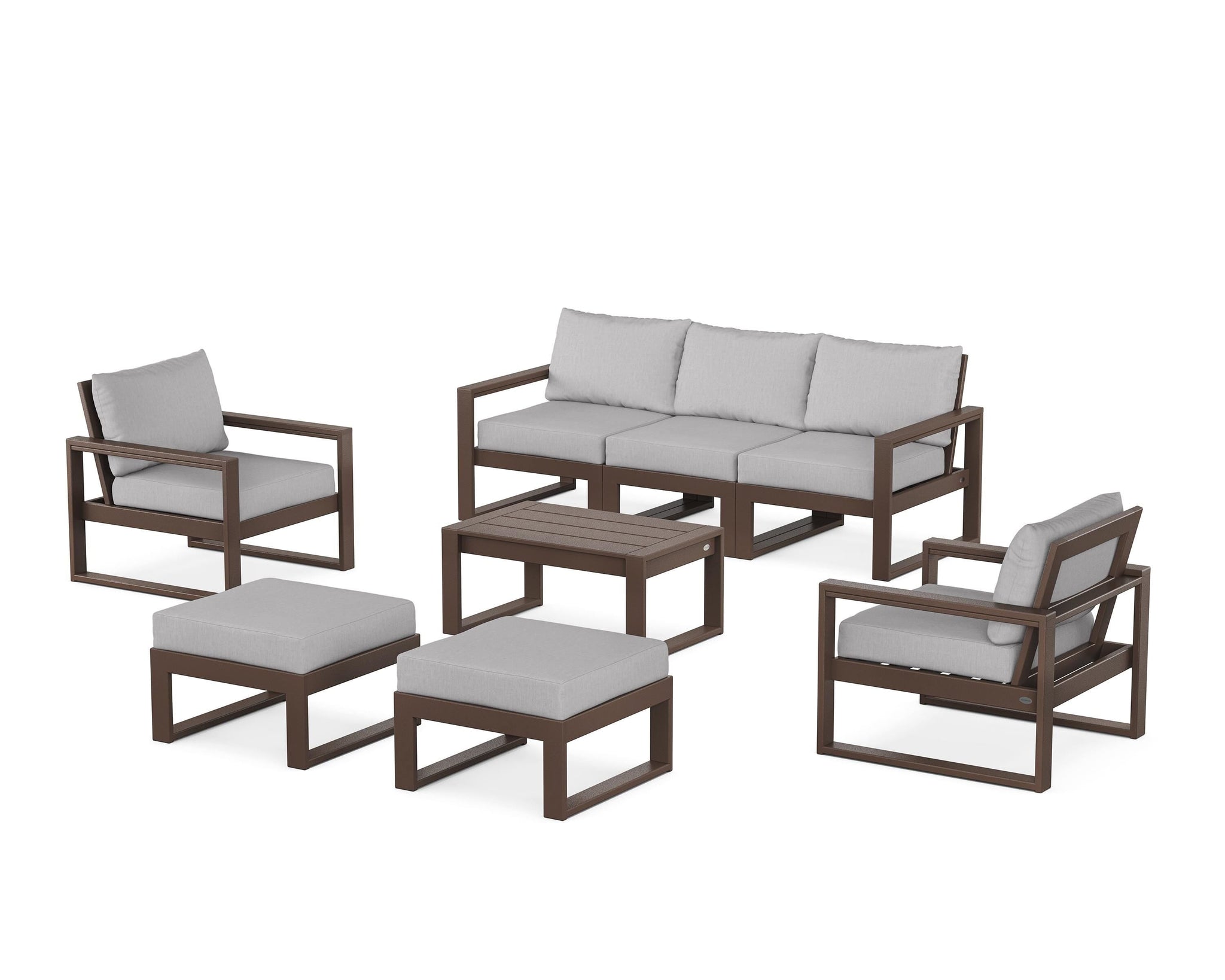 EDGE Sectional 8-Piece Lounge Sofa Set