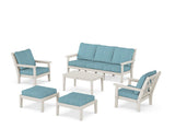 Chippendale 6-Piece Lounge Sofa Set