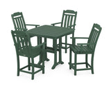 Cottage 5-Piece Counter Set with Trestle Legs