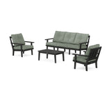 Oxford 4-Piece Deep Seating Set with Sofa