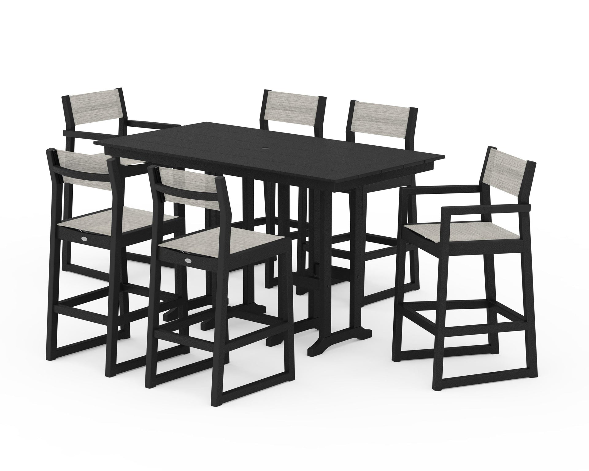 EDGE Sling 7-Piece Farmhouse Bar Set