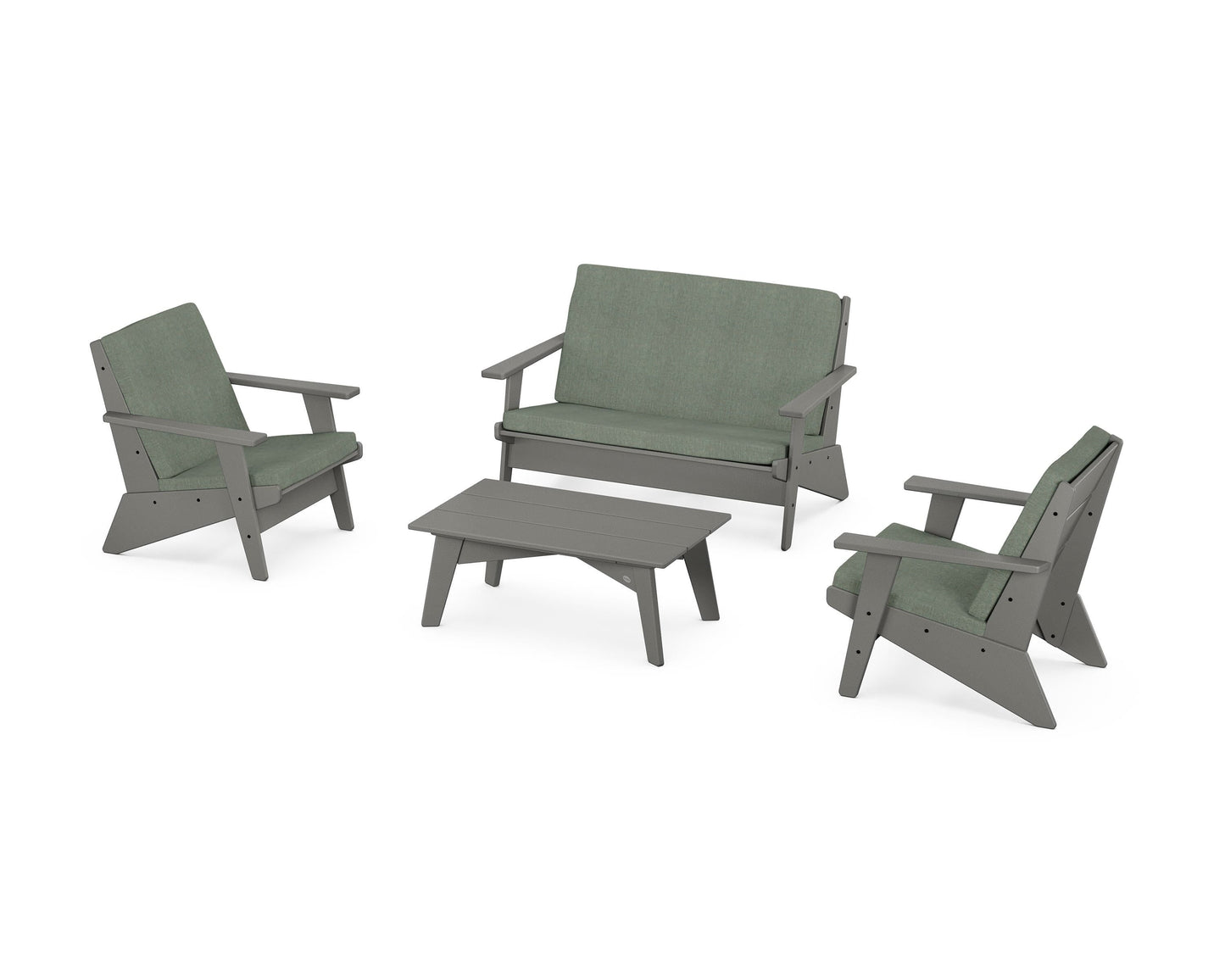 Riviera Modern Lounge 4-Piece Set
