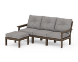 Vineyard 4-Piece Sectional with Ottoman