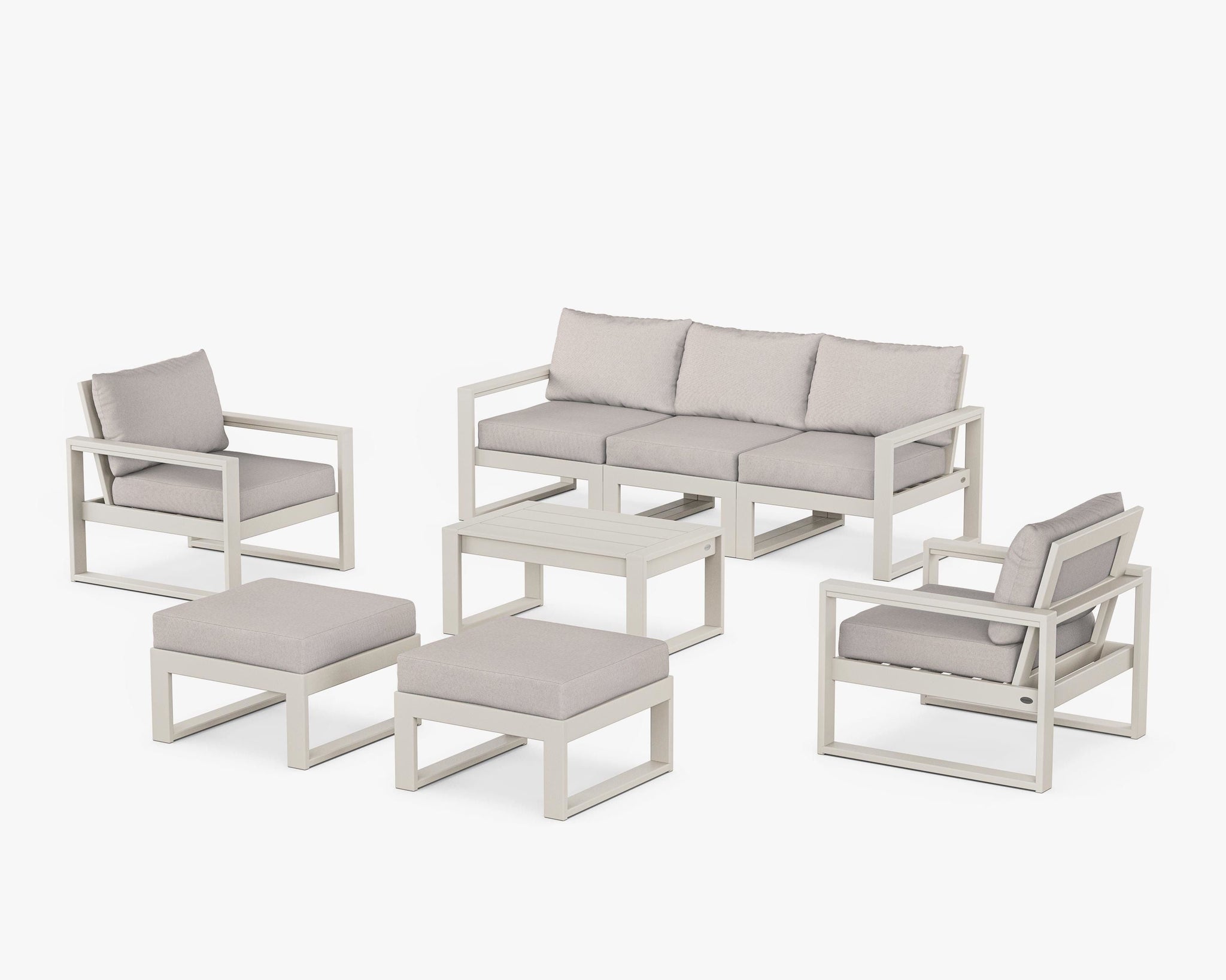 EDGE Sectional 8-Piece Lounge Sofa Set