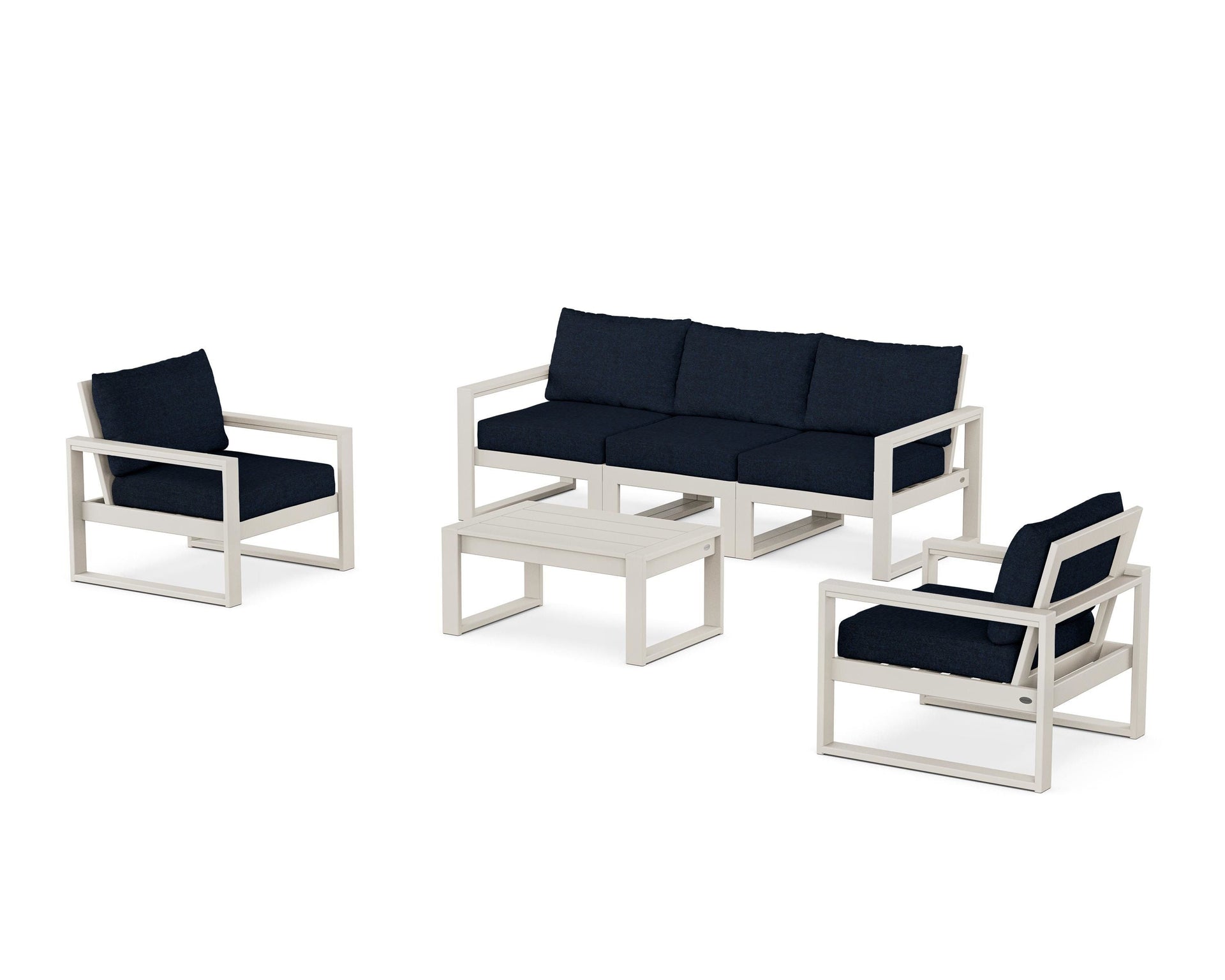 EDGE Sectional 4-Piece Deep Seating Set with Sofa