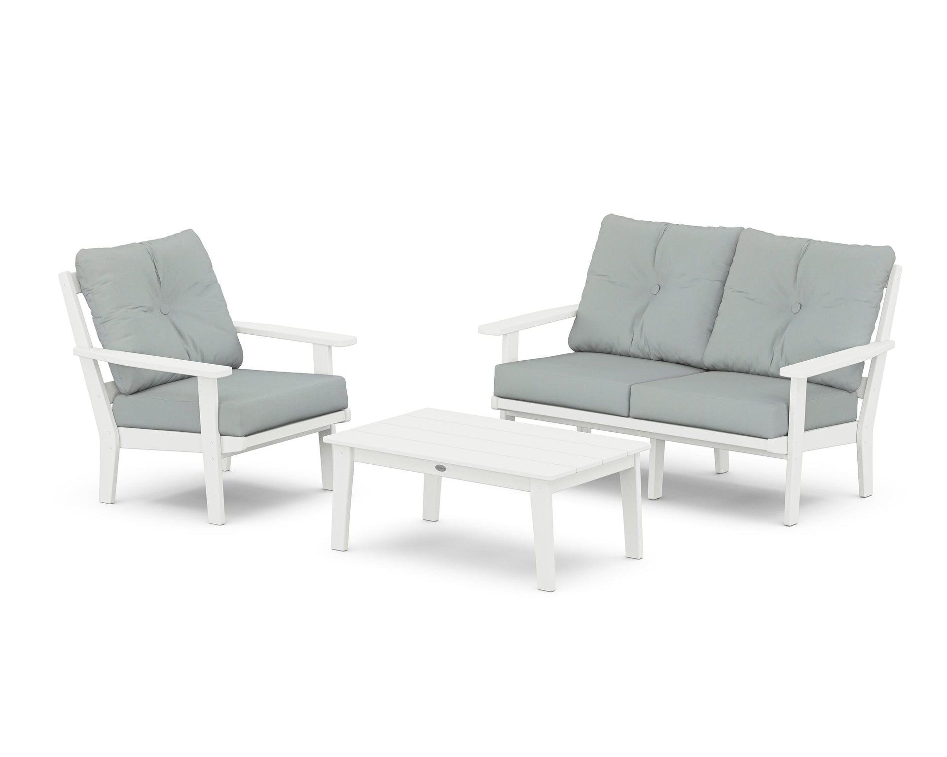 Oxford 3-Piece Deep Seating Set with Loveseat