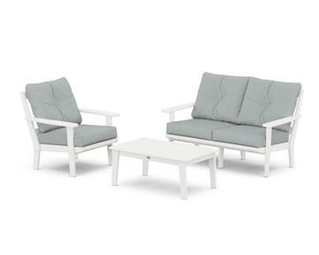 Oxford 3-Piece Deep Seating Set with Loveseat