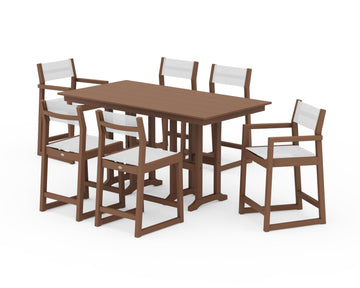 EDGE Sling 7-Piece Farmhouse Counter Set
