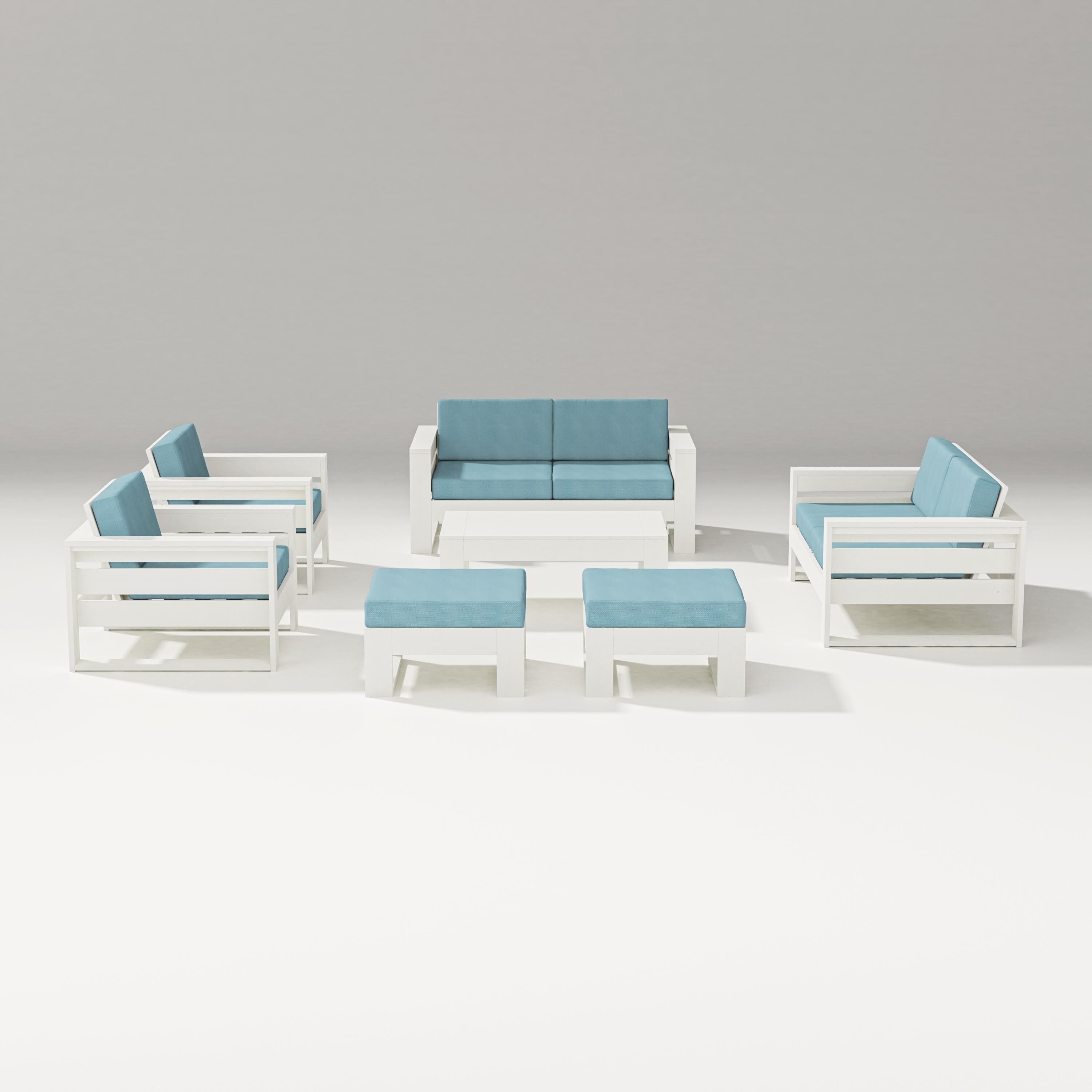 Latitude 7-Piece Lounge Loveseat Set