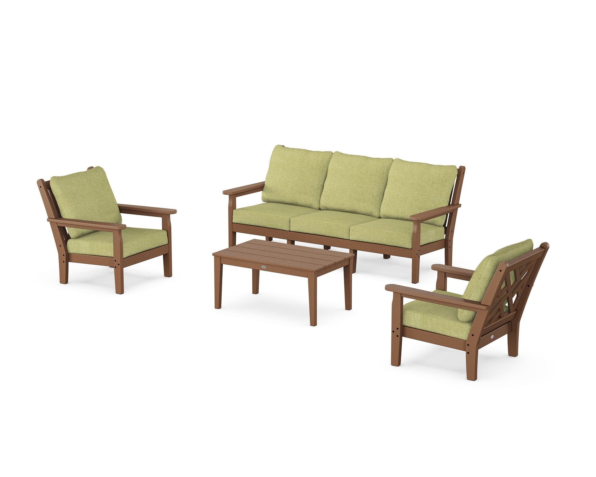 Chippendale 4-Piece Deep Seating Set with Sofa