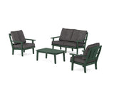 Mission 4-Piece Deep Seating Set with Loveseat