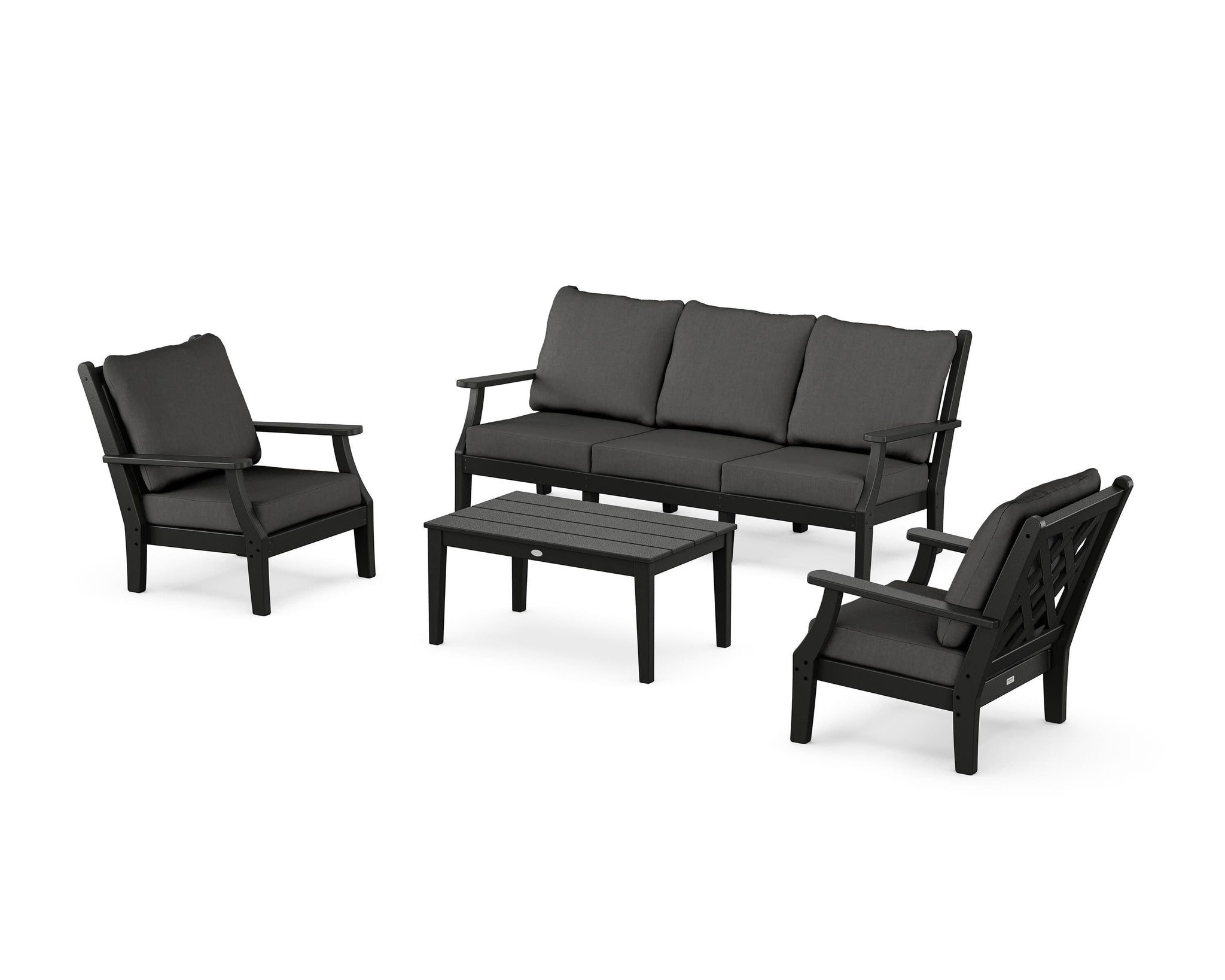 Wovendale 4-Piece Deep Seating Set with Sofa