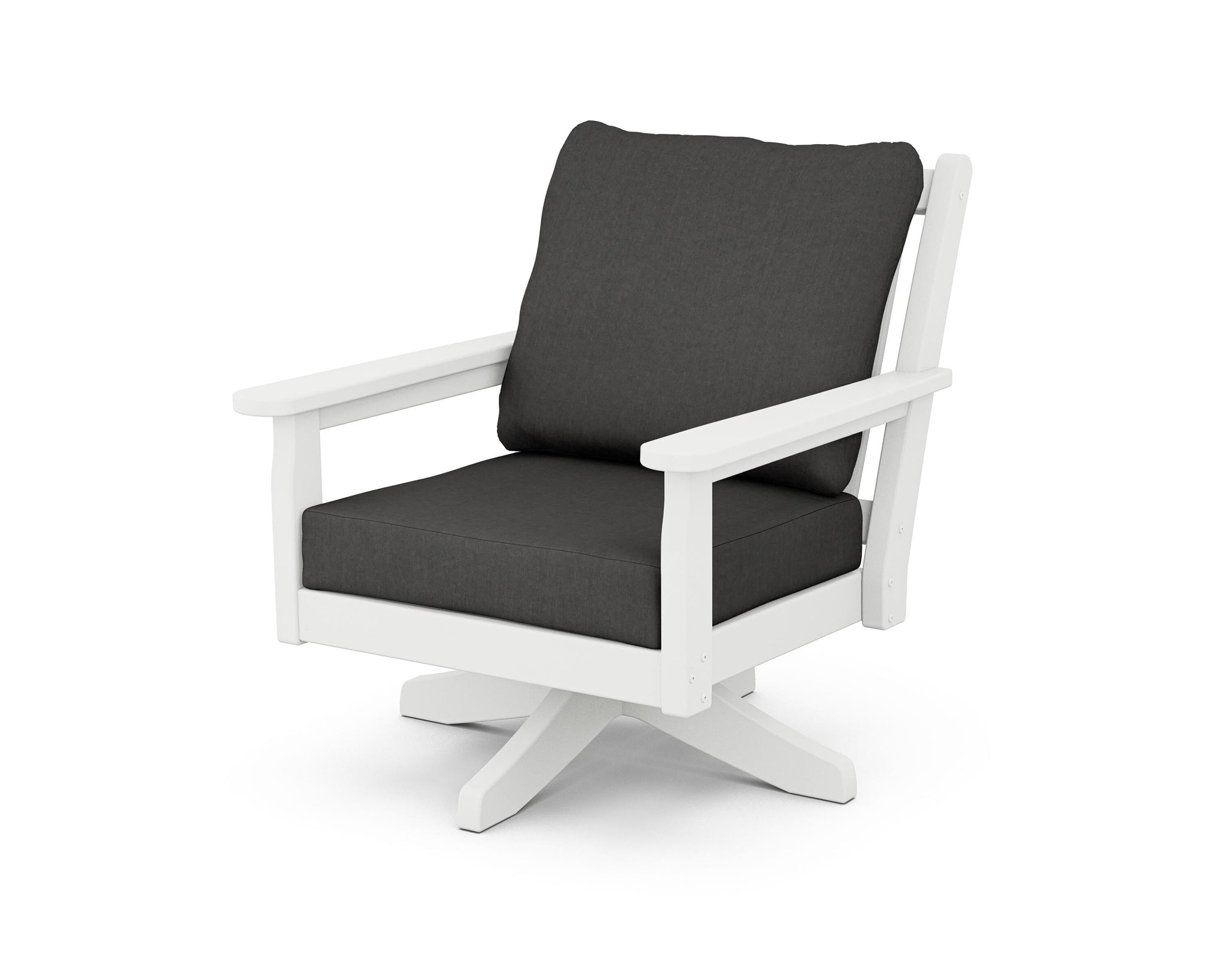Chippendale Deep Seating Swivel Chair