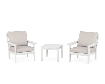 Cottage 3-Piece Deep Seating Set