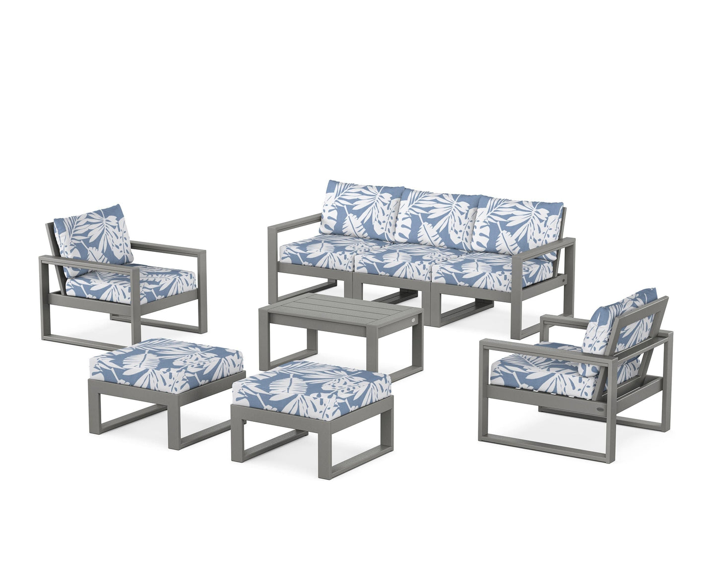EDGE Sectional 8-Piece Lounge Sofa Set