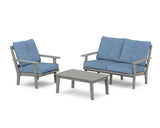 Prairie 3-Piece Deep Seating Set with Loveseat